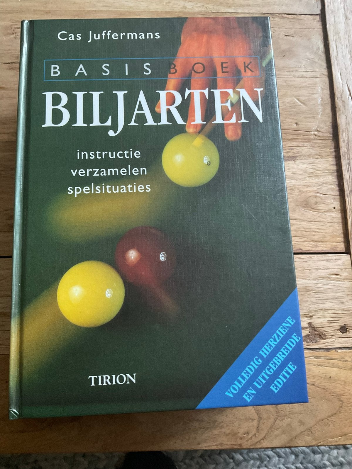 Basisboek Biljarten - Cas Juffermans (Volledig Herzien), Ophalen of Verzenden, Nieuw, Overige sporten