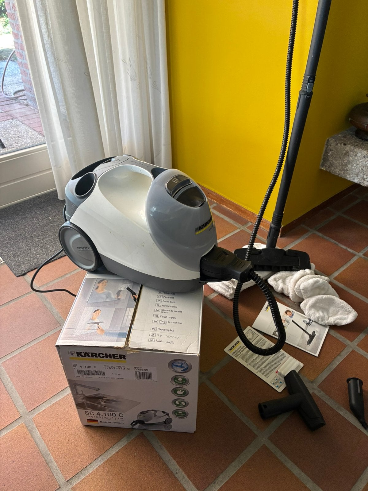 Kärcher Stoomreiniger, Witgoed en Apparatuur, Stoomapparaten, Ophalen, Gebruikt, Stoomreiniger