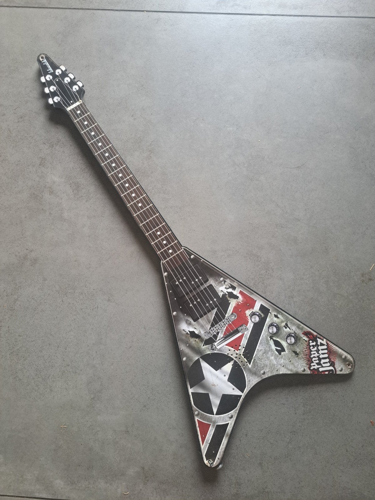 Decoratieve gitaar voor mancave - 85x35 cm, Ophalen of Verzenden, Gebruikt