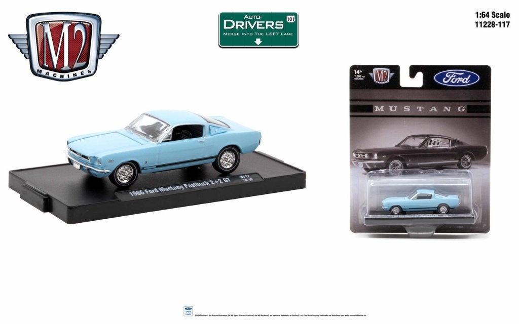 1966 Ford Mustang Fastback 2 + 2 GT van M2 R117, Ophalen of Verzenden, Nieuw, Auto