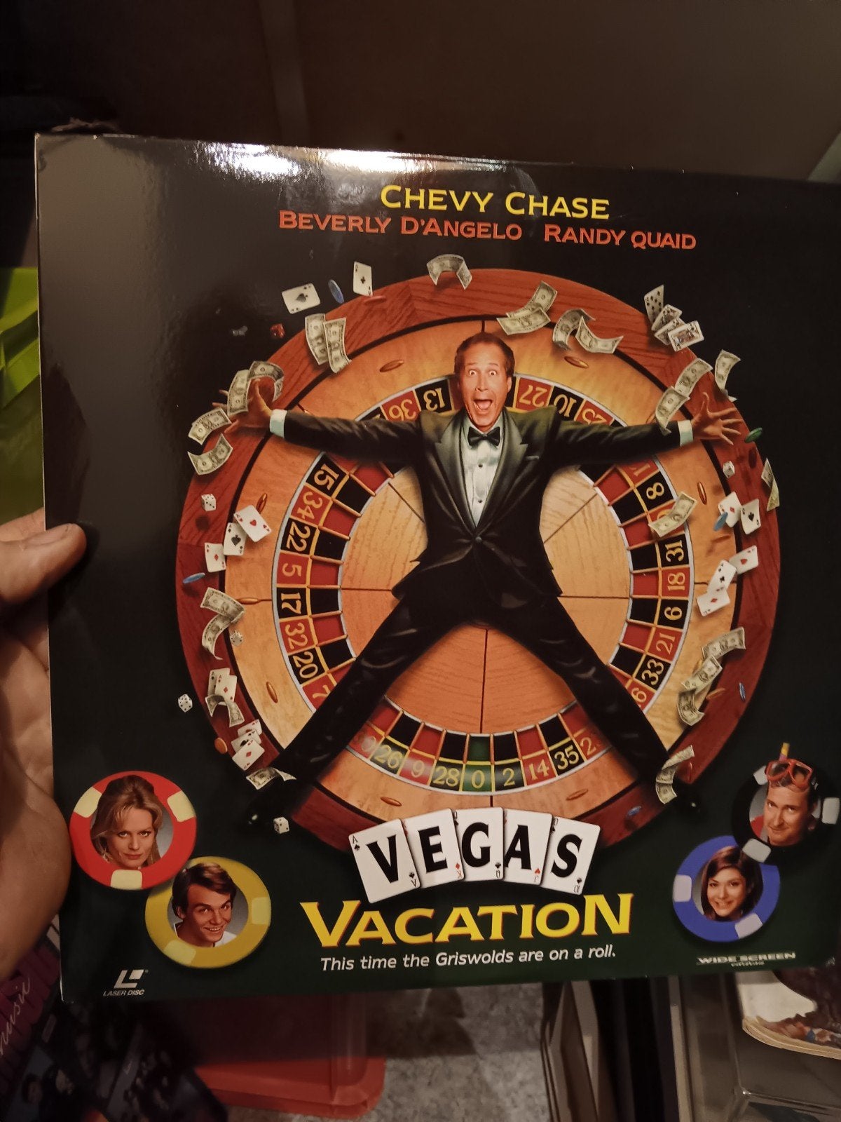 Laserdisc vegas vacation nieuw, Ophalen of Verzenden, Zo goed als nieuw