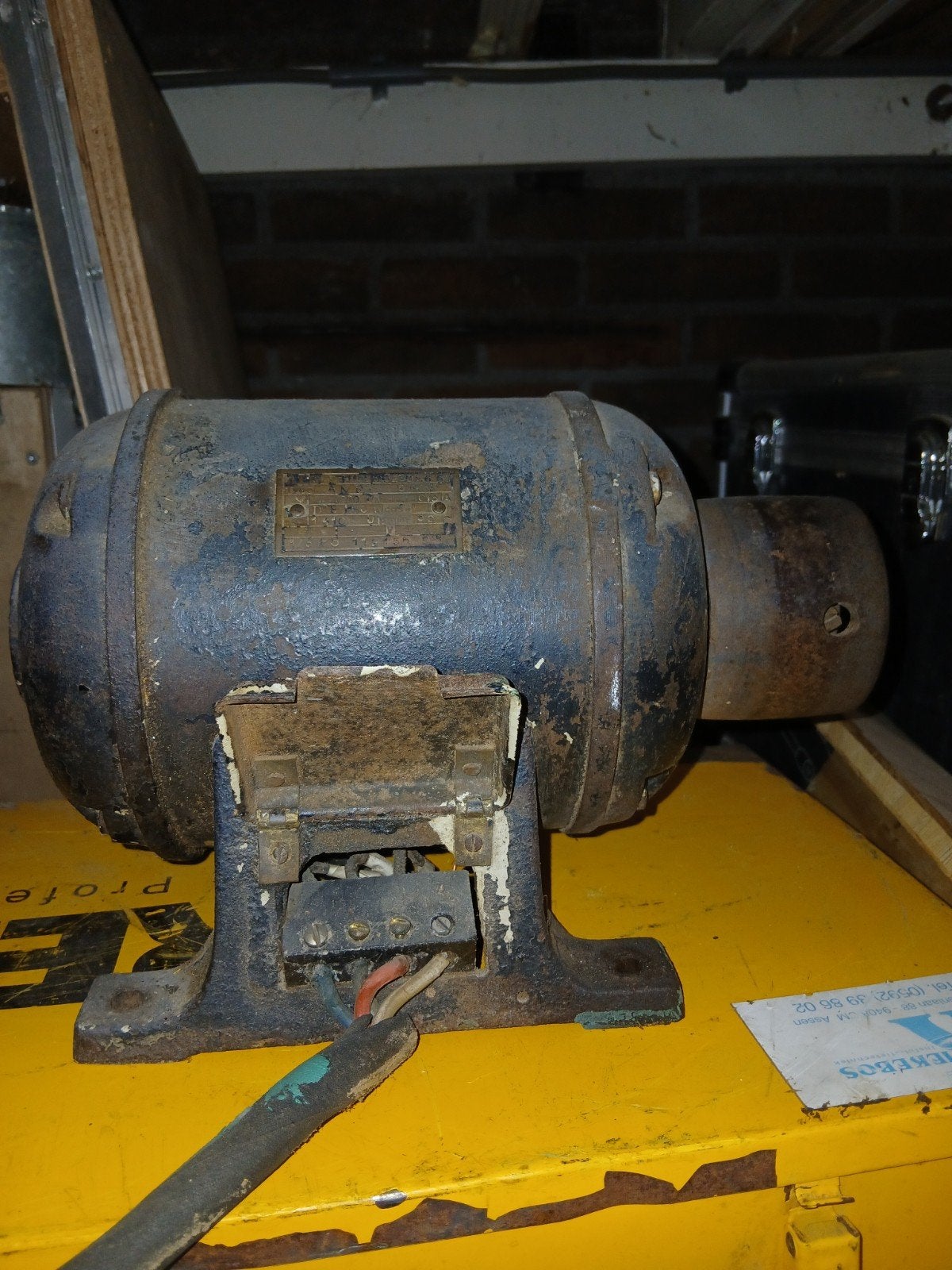 Elektro motor krachtstroom AEG, Ophalen of Verzenden, Gebruikt, Elektromotor