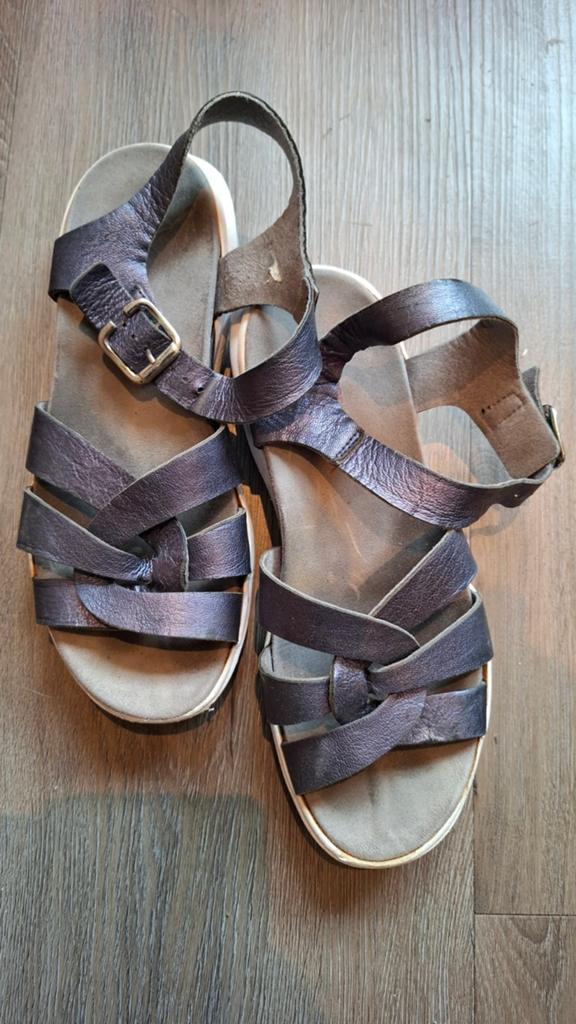 Sandalen maat 38, Kleding | Dames, Schoenen, Xsensible, Blauw, Gedragen, Sandalen of Muiltjes