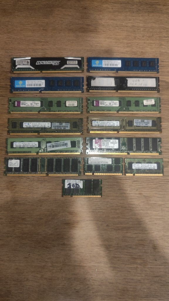 Ram geheugen, Ophalen, Gebruikt, 1600+1333+1066, 8 GB