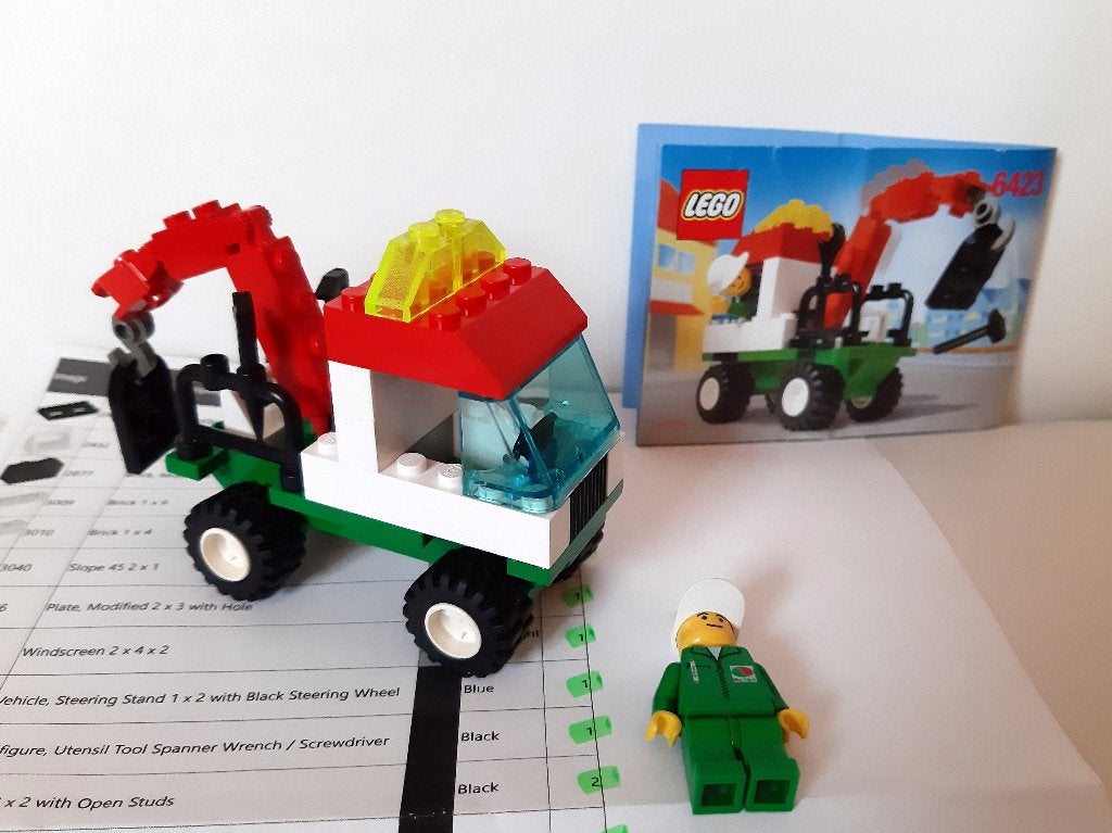 Set 6423: Mini Tow Truck, Lego, Ophalen of Verzenden, Zo goed als nieuw, Compleet