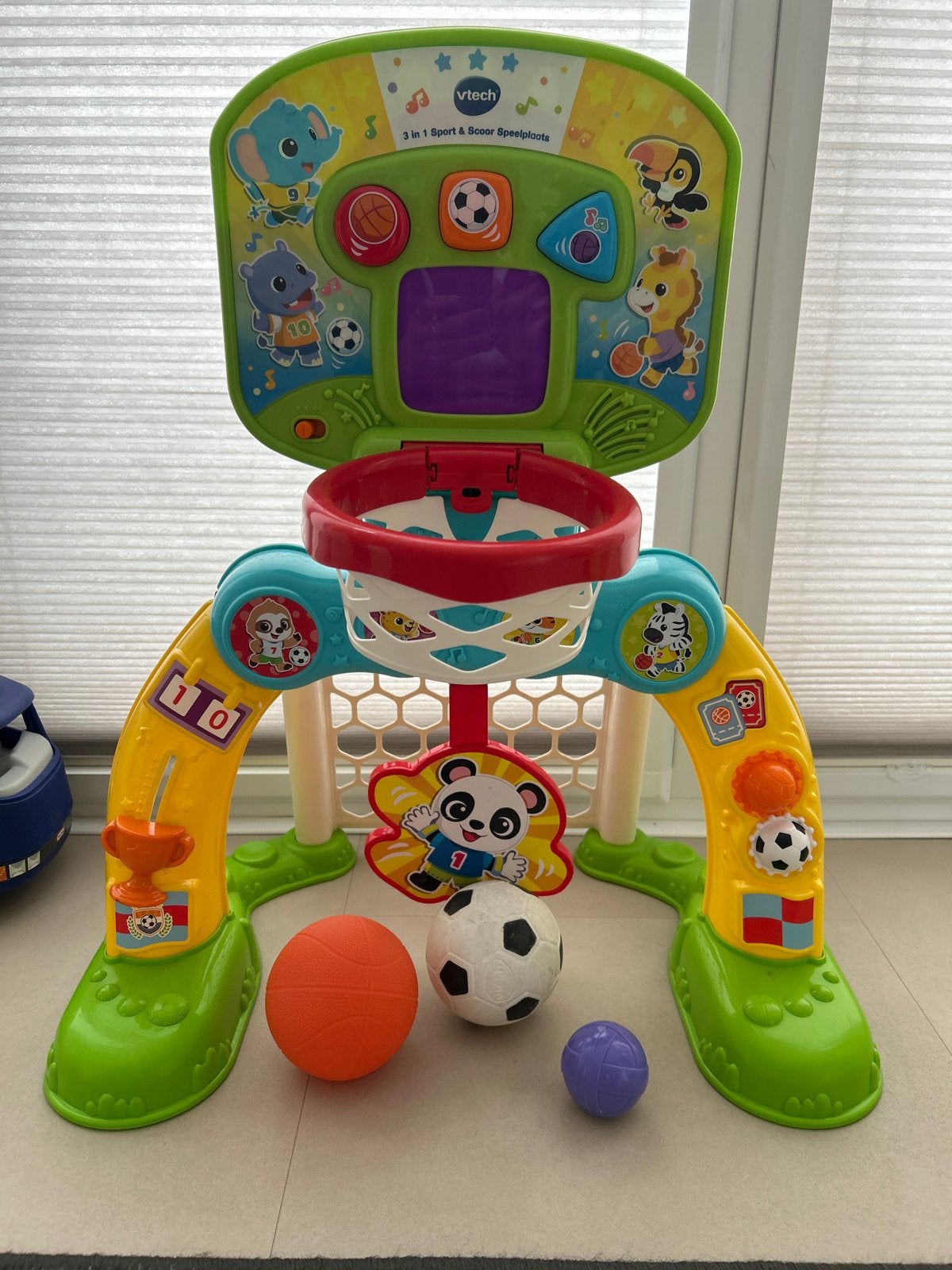 VTech 3-in-1 Sport & Scoor Speelplaats, Ophalen, Zo goed als nieuw, Overige typen, Met licht