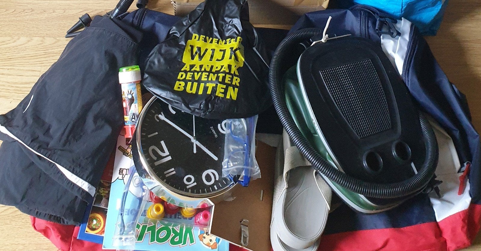 veel spullen gratis, Ophalen, Gebruikt