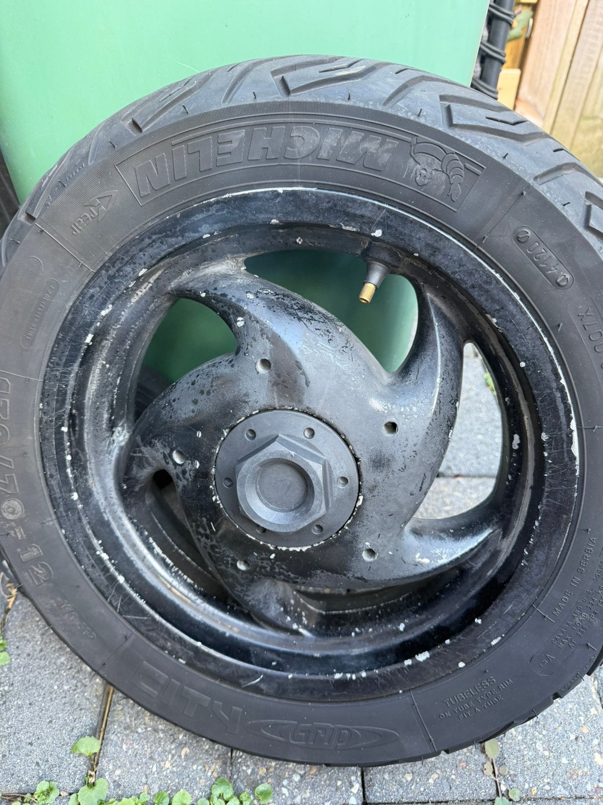 Gilera Runner 180 achtervelg – trommelrem – met barst, Ophalen, Gebruikt, Overige typen, Overige merken