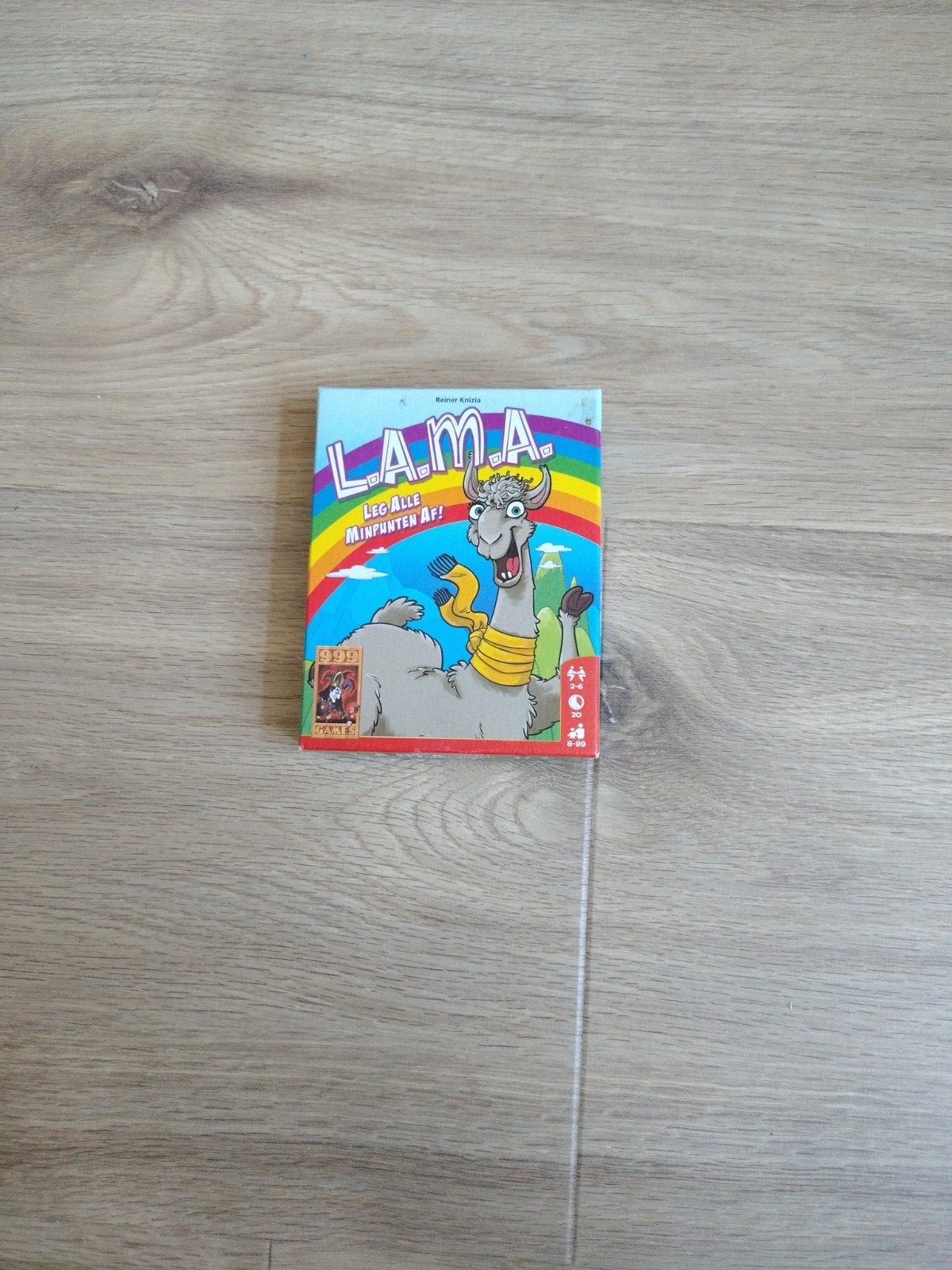 L.A.M.A. kaartspel, Hobby en Vrije tijd, Gezelschapsspellen | Kaartspellen, Vijf spelers of meer, Ophalen of Verzenden, Gebruikt