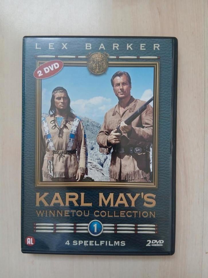 Karl May's Winnetou Collection 1 - 4 Speelfilms (2 DVD), Vanaf 12 jaar, Ophalen of Verzenden, Gebruikt, Boxset