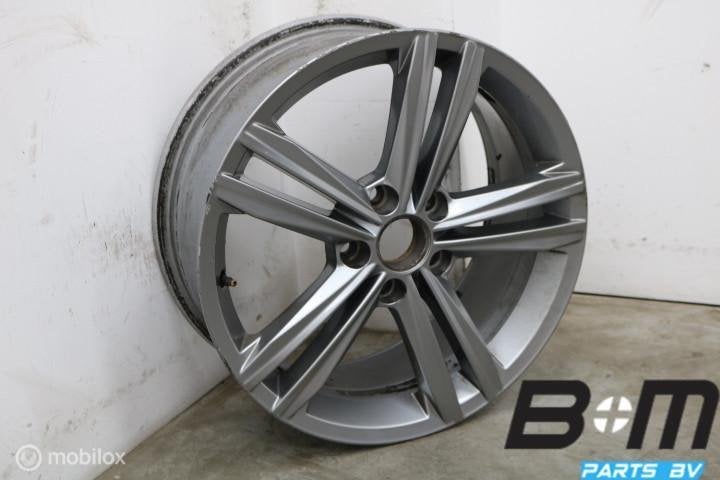 1 losse 17 inch lichtmetalen velg VW Golf 7 5G0601025DD, Gebruikt, Velg(en)