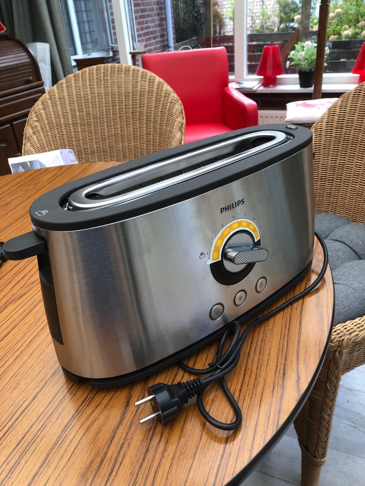 Philips Avance Collection HD2698 broodrooster, Ophalen of Verzenden, Zo goed als nieuw