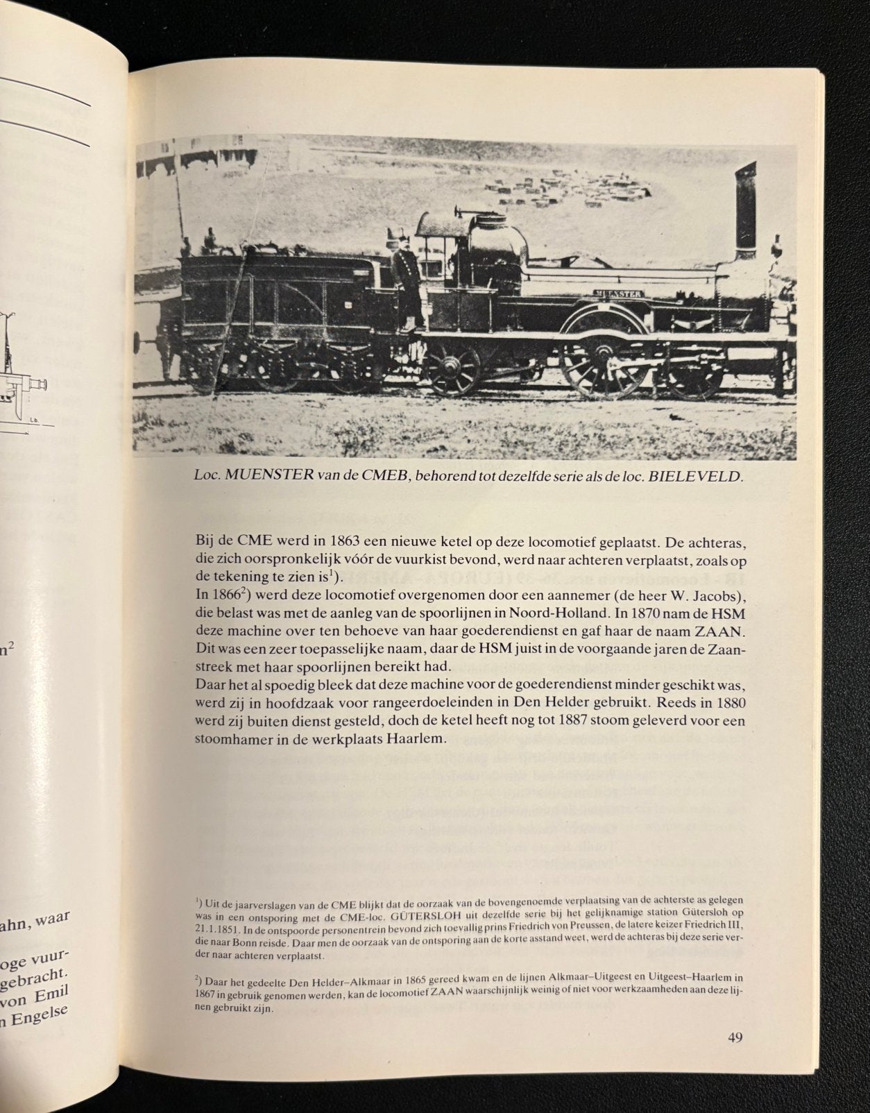 Onze Nederlandse stoomlocomotieven (1982), Ophalen of Verzenden, Zo goed als nieuw, Trein, Boek of Tijdschrift