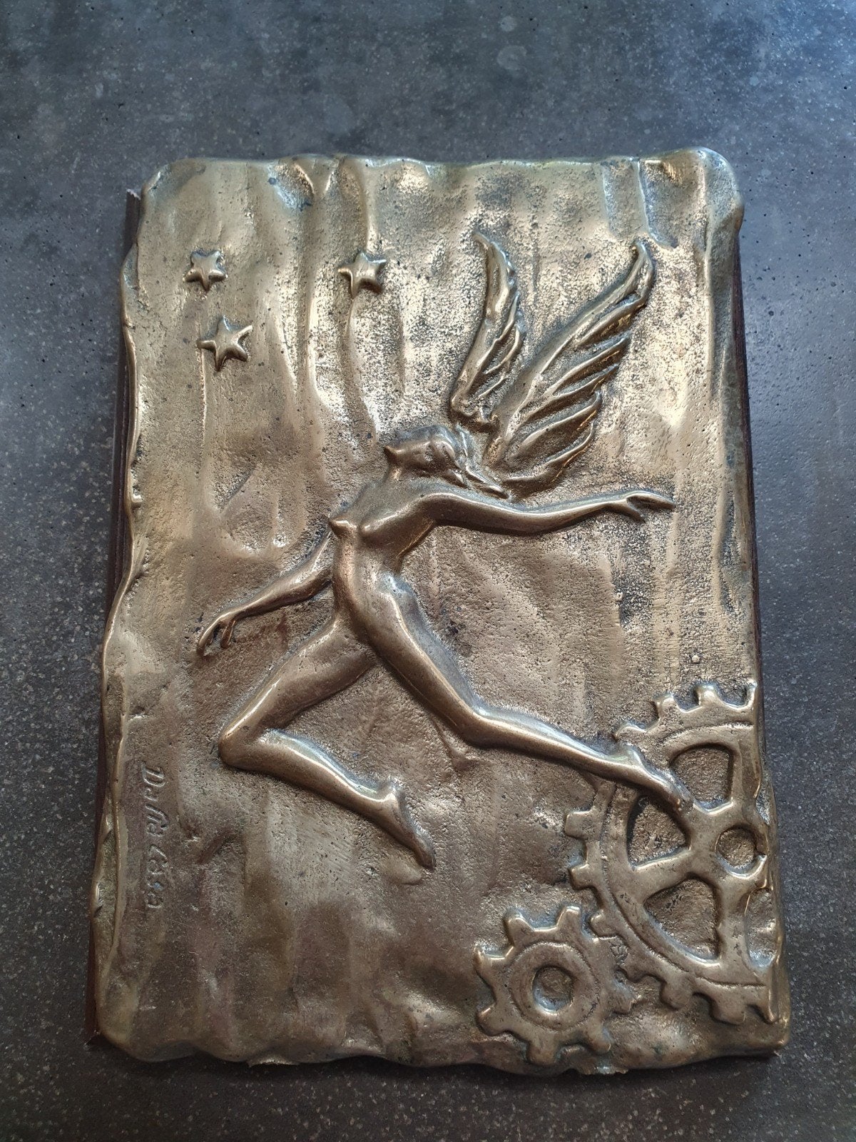 Plaquette Ascention ascentie Engel hemelvaart, Antiek en Kunst, Ophalen of Verzenden