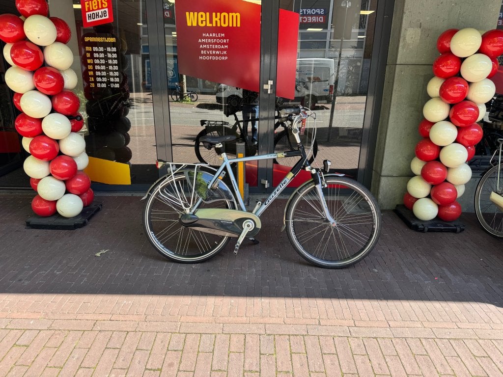 Fietshokje Raaks: Gazelle Orange Herenfiets 7S!!, Gebruikt, Velgrem, Niet ingevuld, Niet ingevuld