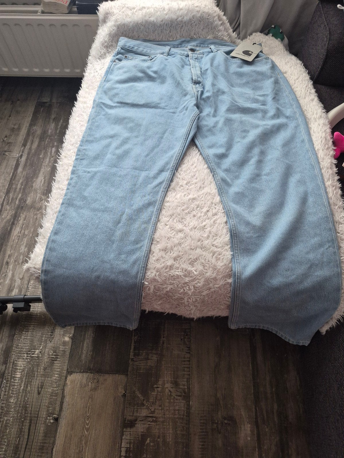 Carhartt Nolan Pant Jeans - Nieuw met labels, W36 - W38 (confectie 52/54), Blauw, Carhartt, Nieuw