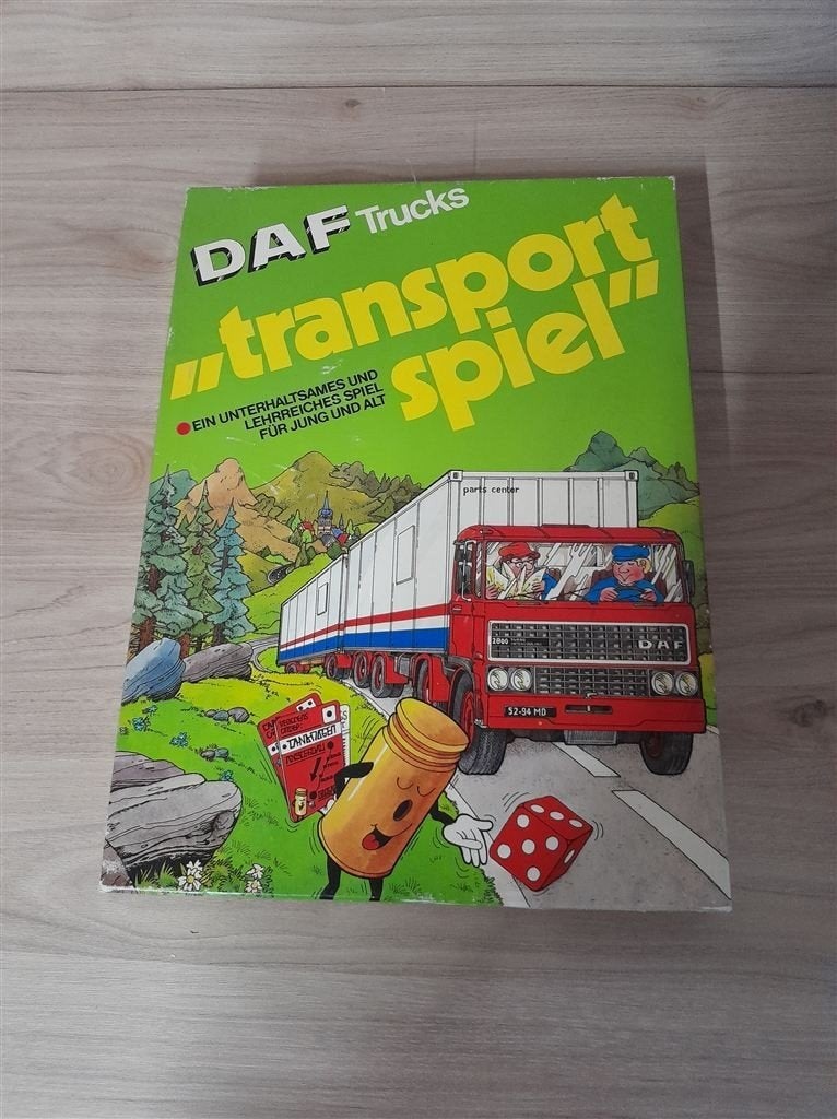 Daf transport spel [s1017], Hobby en Vrije tijd, Gezelschapsspellen | Bordspellen, Verzenden, Zo goed als nieuw