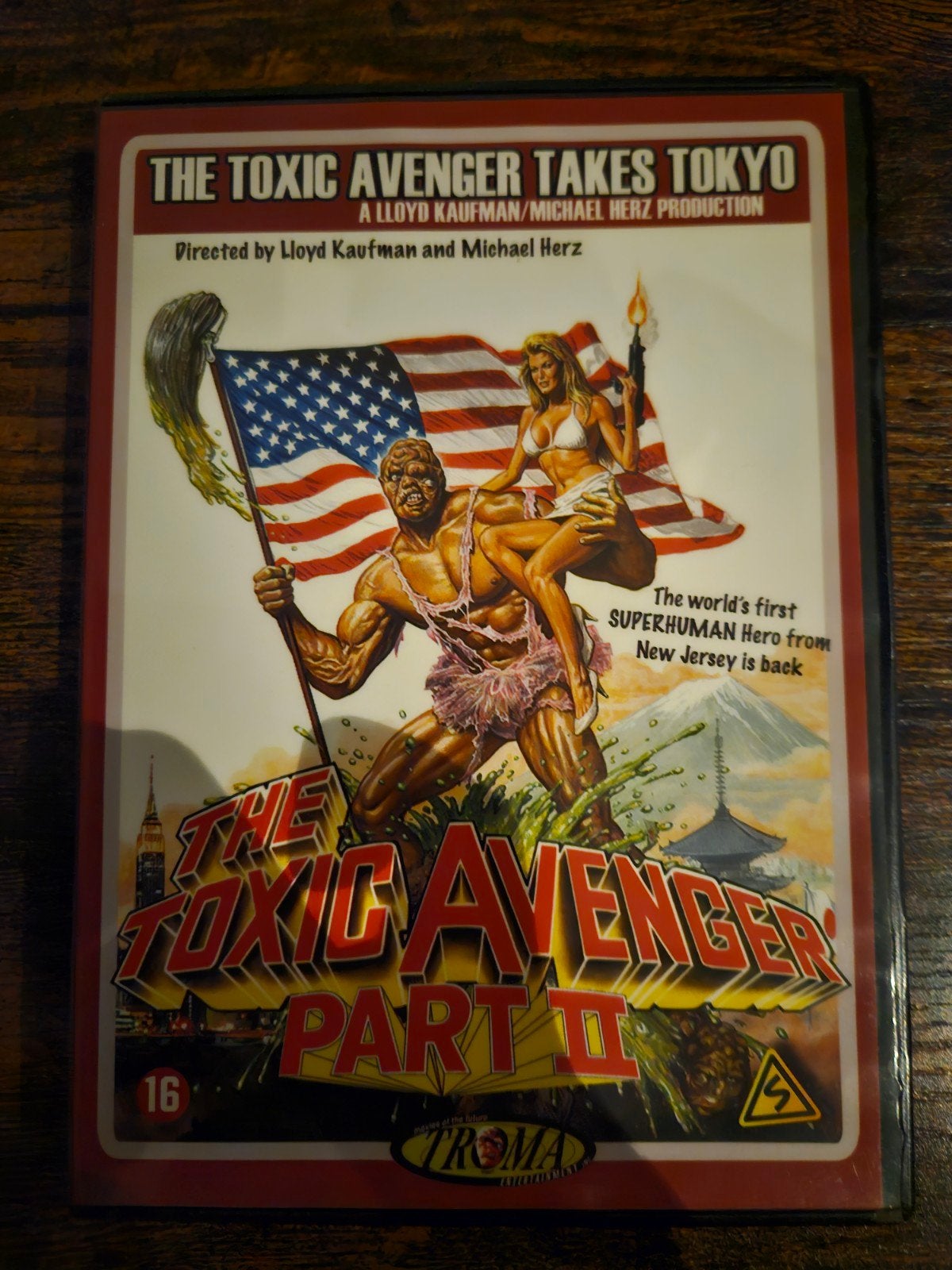 The Toxic Avenger Part II - Troma DVD Lloyd Kaufman, Cd's en Dvd's, Engels, Nederlands, Ophalen of Verzenden, Zo goed als nieuw