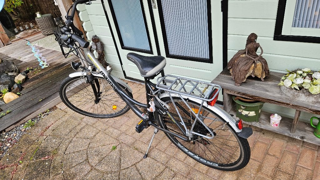 te koop damesfiets, Gebruikt, Velgrem, Versnellingen, 50 tot 53 cm