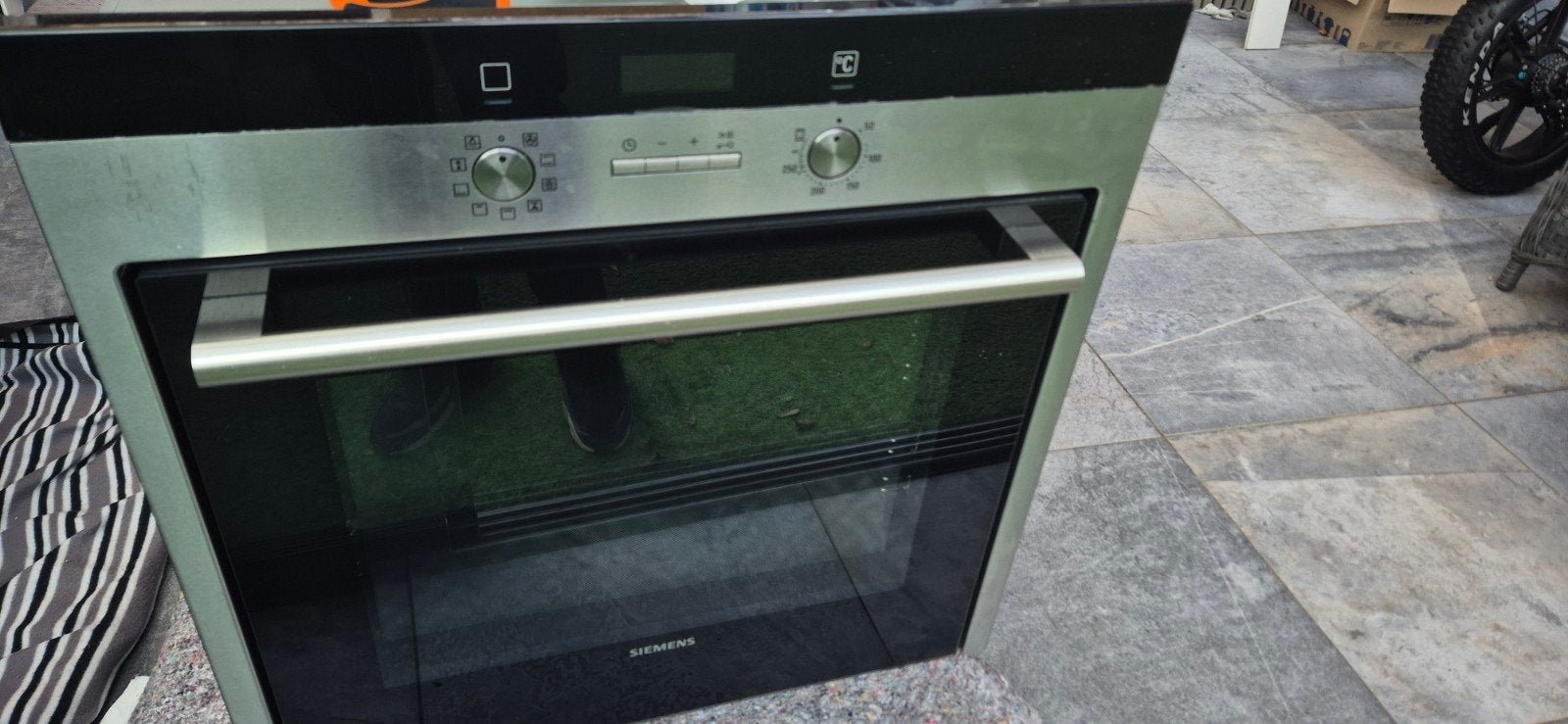 Siemens inbouw oven, Ophalen, Gebruikt, Hete lucht, Oven met grill