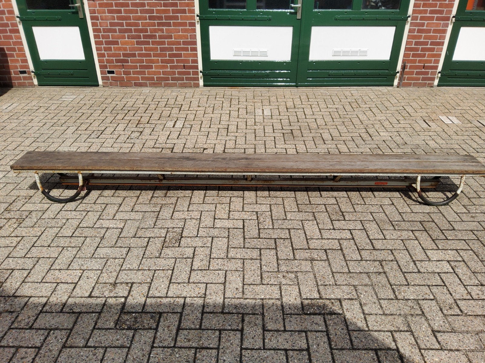 Vintage Gymnastiekbank - De Schelde Goes, Antiek en Kunst, Ophalen