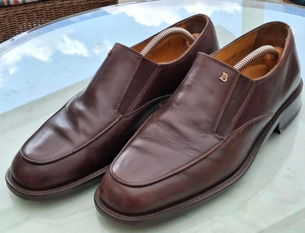 Berkelman bruine leren loafers - Maat 42, Loafers, Bally, Bruin, Ophalen of Verzenden