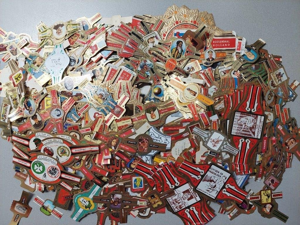 Sigarenbandjes, Ophalen of Verzenden, Sigarenbandjes