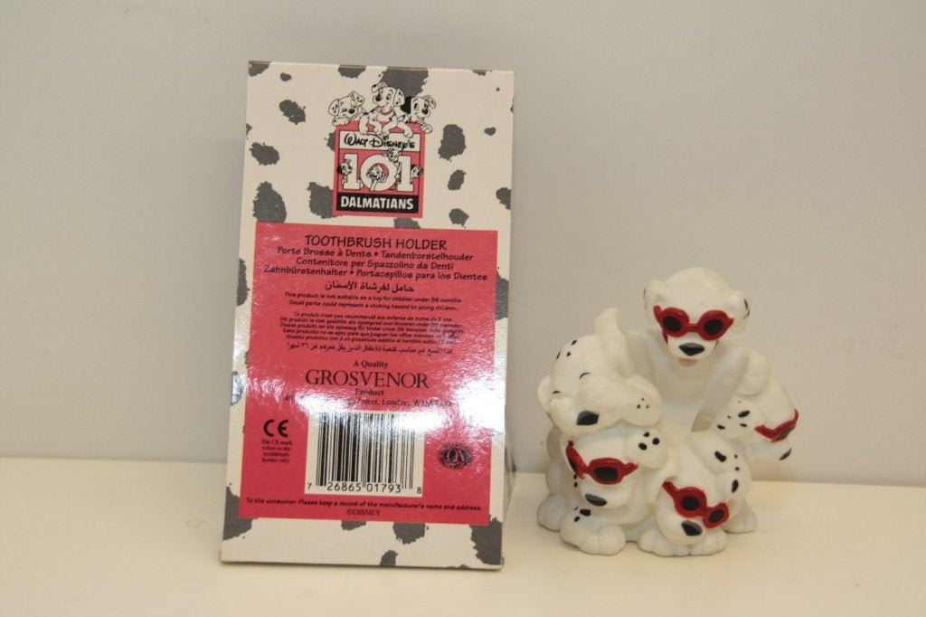 Disney 101 Dalmatiërs tandenborstel houder. Nieuw, Ophalen of Verzenden, Overige figuren, Nieuw, Overige typen