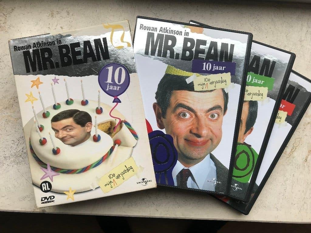 Mr. Bean 10 Jaar ( 3 DVD Box ), Actiekomedie, Ophalen of Verzenden, Zo goed als nieuw, Alle leeftijden