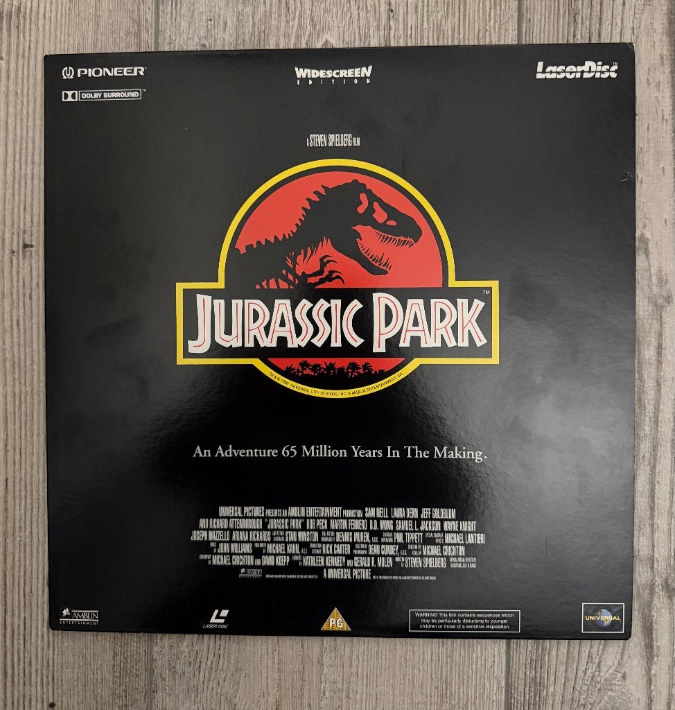 Jurassic Park Laserdisc, Ophalen of Verzenden