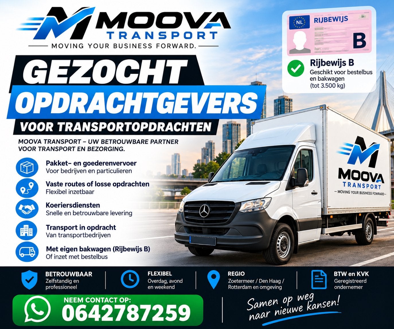 Opdrachtgever gezocht, Vacatures
