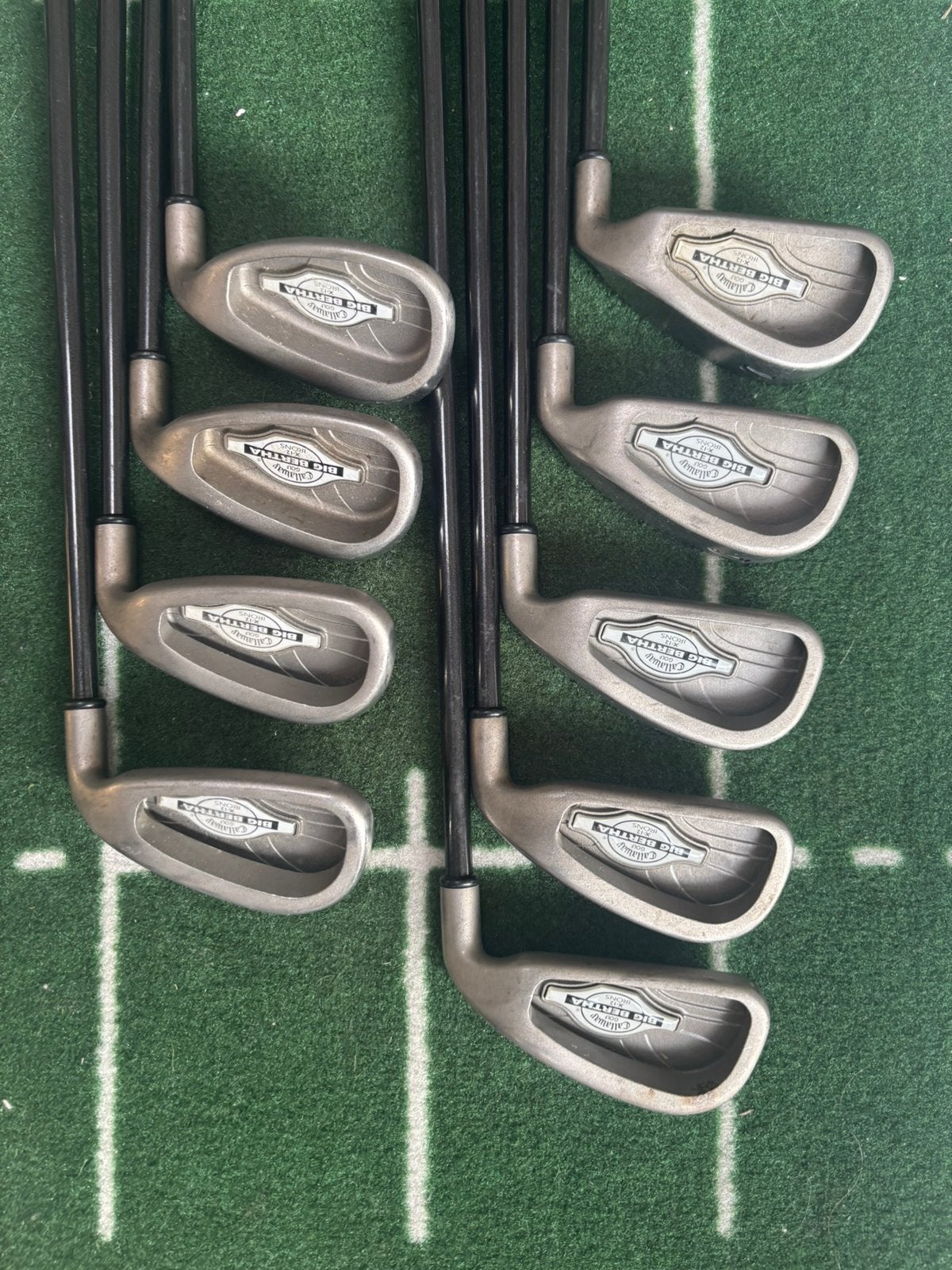 Callaway Big Bertha X-12 Ijzerset | 3/SW | R Flex, Sport en Fitness, Set, Callaway, Ophalen of Verzenden, Zo goed als nieuw