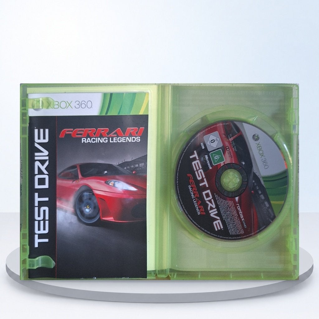 Zgan. Test Drive Ferrari Racing Legends – Xbox 360, 1 speler, Racen en Vliegen, Ophalen of Verzenden, Zo goed als nieuw