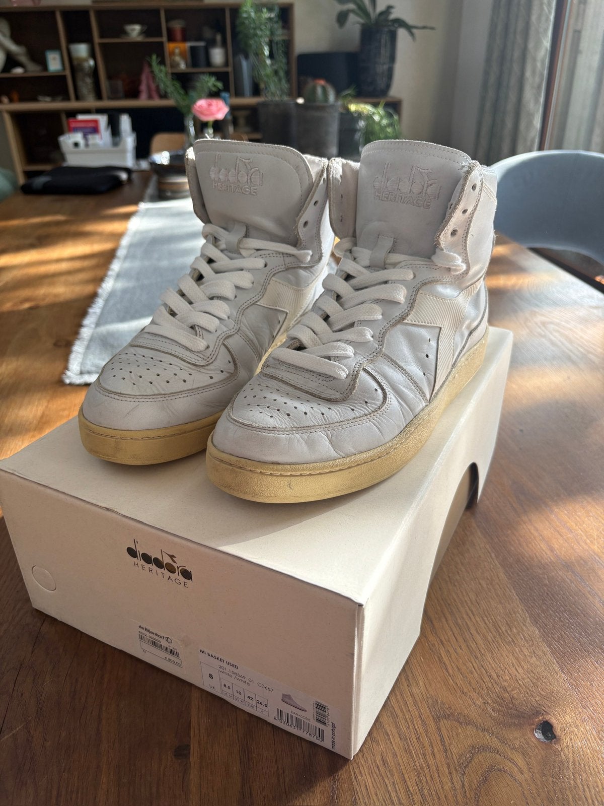 Diadora MI basket used - maat 42, Overige kleuren, Ophalen of Verzenden, Sneakers of Gympen, Zo goed als nieuw