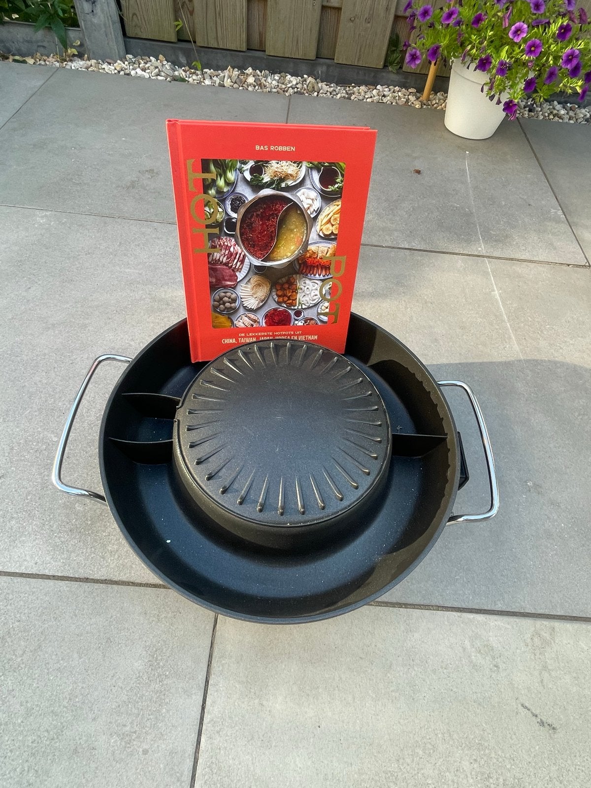 Hotpot kookboek Bas Robben + Hotpot pan, Boeken, Ophalen, Nieuw, Azië en Oosters, Hoofdgerechten