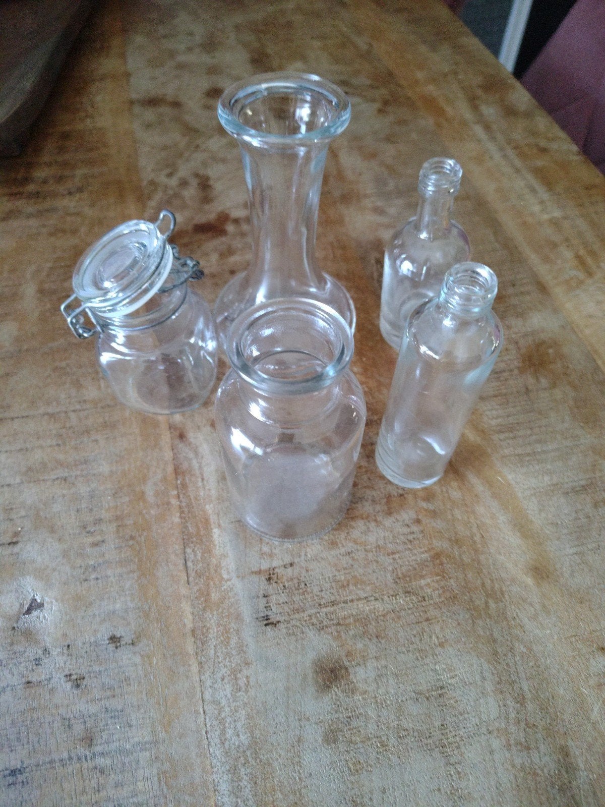 gratis kleine vaasjes., Ophalen