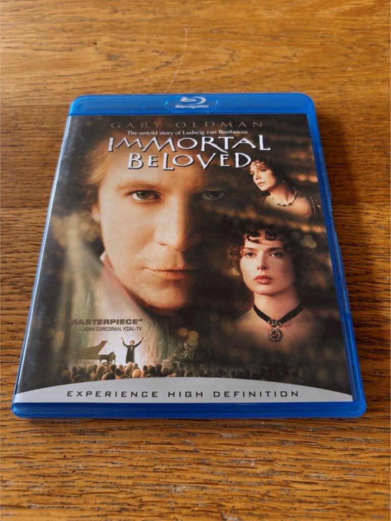 Blu-ray Immortal Beloved - N-NLO - Regio Vrij, Gebruikt, Film, Drama, Ophalen of Verzenden