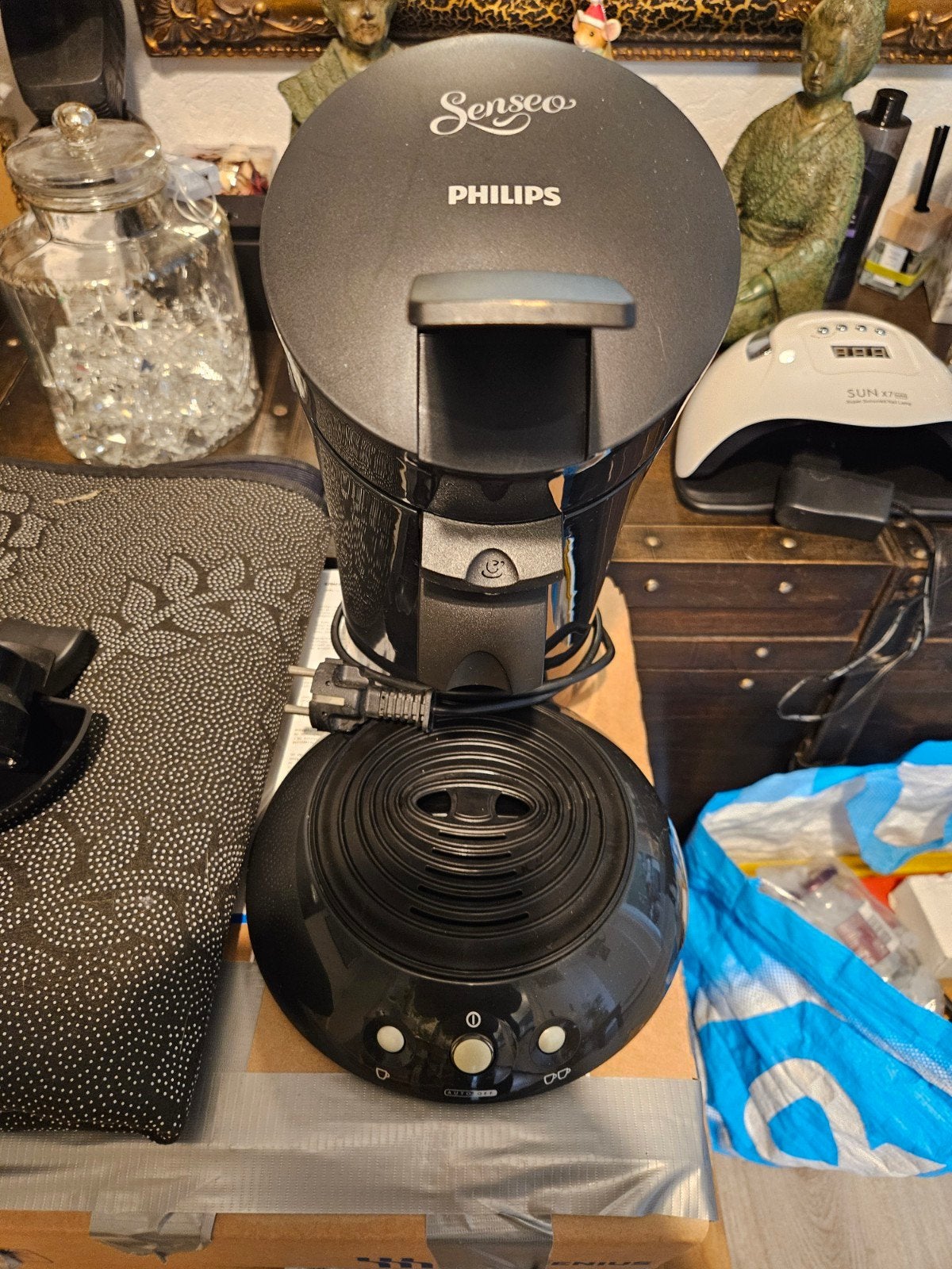 Philips Senseo HD7810 Koffiepadapparaat Zwart, Witgoed en Apparatuur, Koffiepads en cups, Gebruikt, Koffiemachine, Ophalen of Verzenden