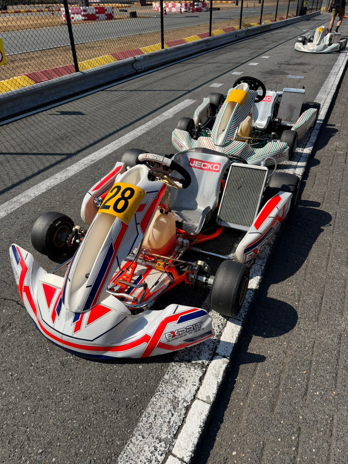 2021 Exprit schakel kart KZ10 B, Sport en Fitness, Karting, Ophalen, Zo goed als nieuw, Kart