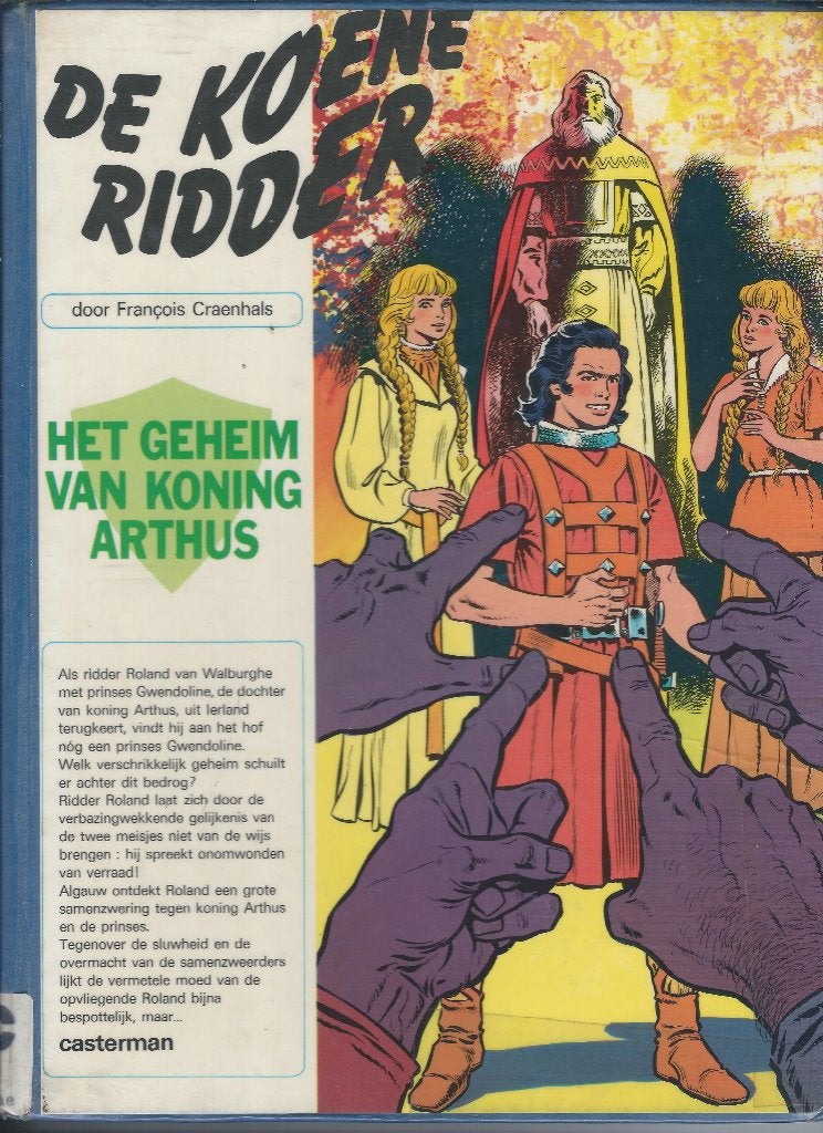 De Koene Ridder Het geheim van Koning Arthus, Boeken, Gelezen, Eén stripboek, François Craenhals, Ophalen of Verzenden