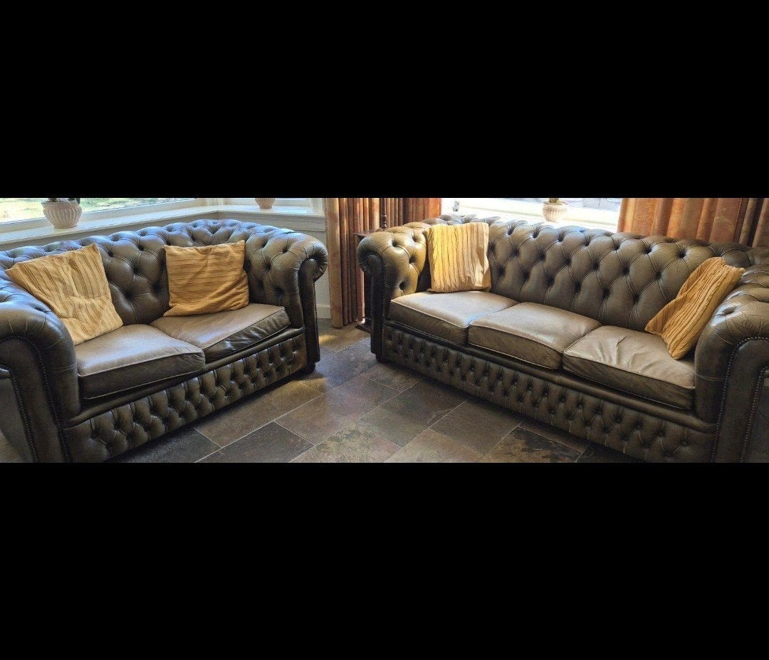 ORIGINELE CHESTERFIELD ZIE BESCHRIJVING, Ophalen