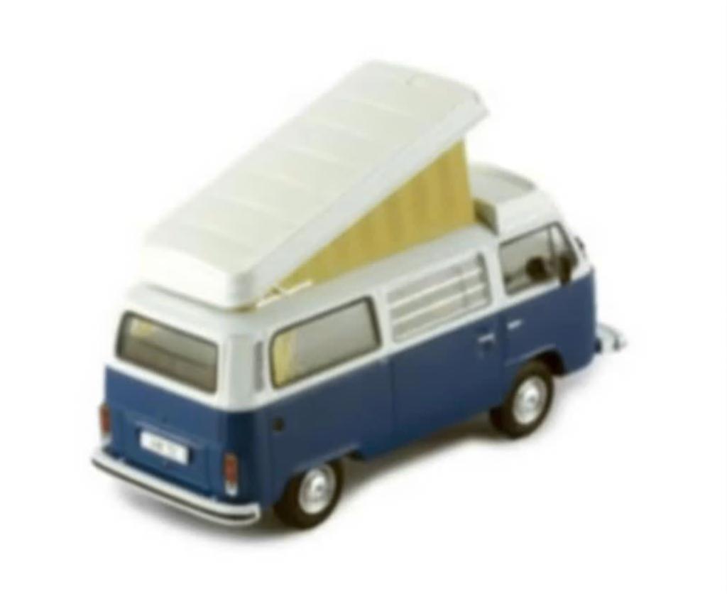 VOLKSWAGEN T2 Westfalia 1978 Blauw 1/43 IXO ref. CLC502N22, Hobby en Vrije tijd, Modelauto's | 1:43, Verzenden, Nieuw, Auto, Overige merken