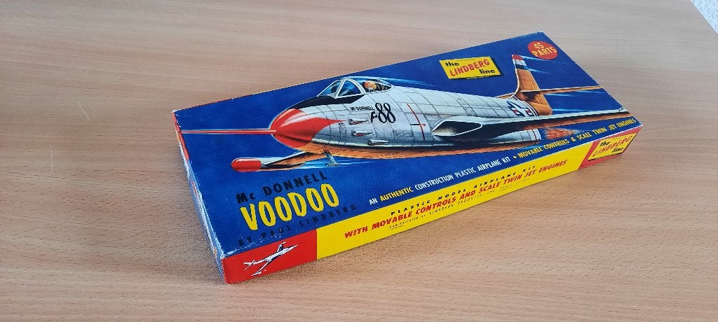 Lindberg line  F 101 Voodoo, Overige merken, Ophalen of Verzenden, Zo goed als nieuw, Groter dan 1:72