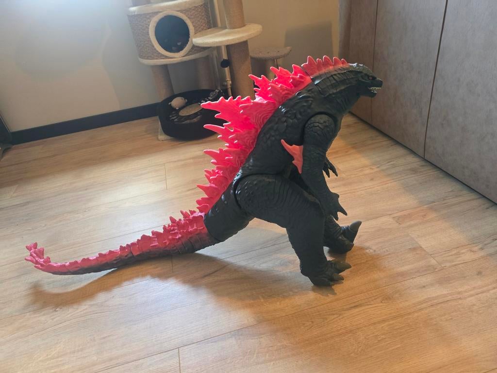Grote Godzilla actiefiguur nooit mee gespeeld., Ophalen of Verzenden, Zo goed als nieuw