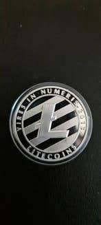 Zilverkleurige Litecoin souvenir cadeau verzamel munt, Ophalen, Buitenland, Munten