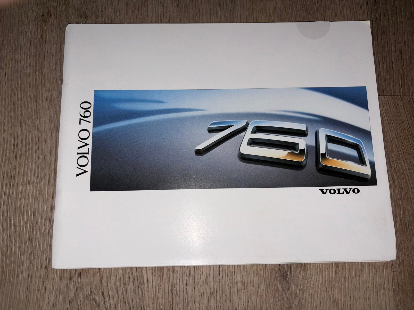 Folder Volvo 760 1988, Ophalen of Verzenden, Volvo