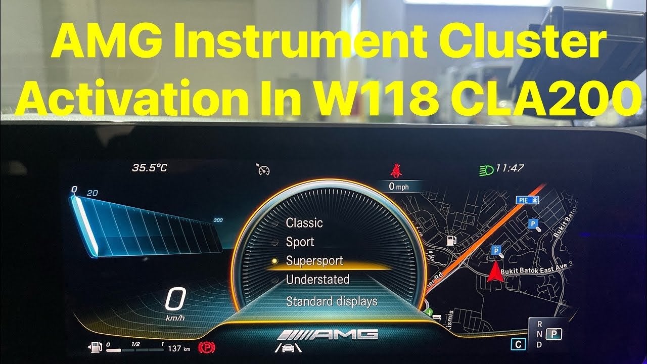 Gezocht: AMG menu activeren W 177 A200, Auto-onderdelen, Ophalen of Verzenden, Nieuw, Mercedes-Benz