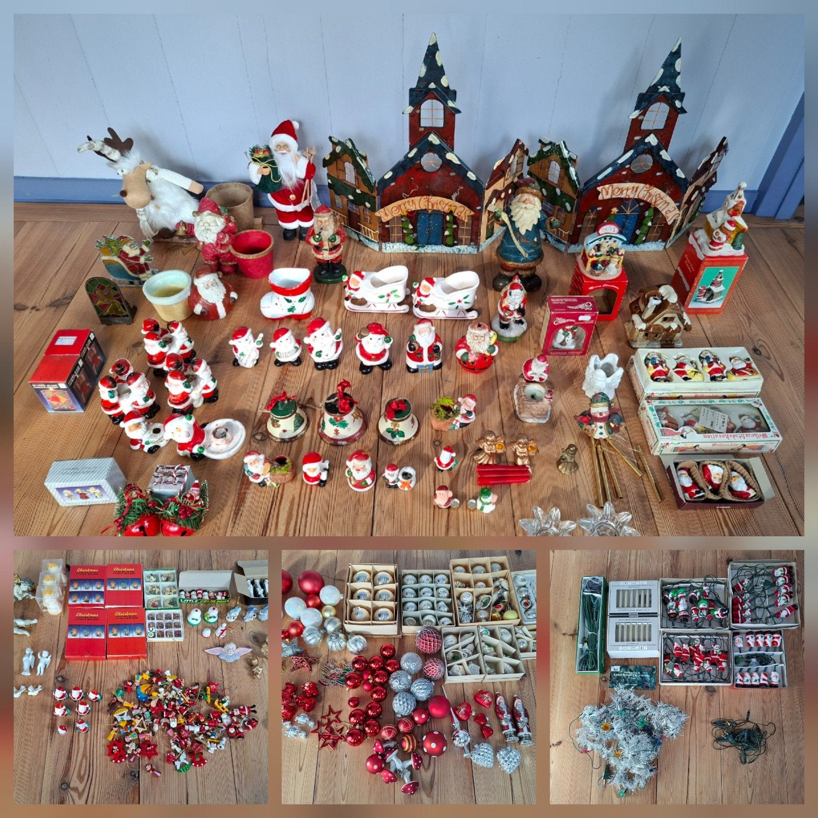 Diverse (vintage) Kerstdecoratie. Zie alle foto's., Diversen, Ophalen, Zo goed als nieuw