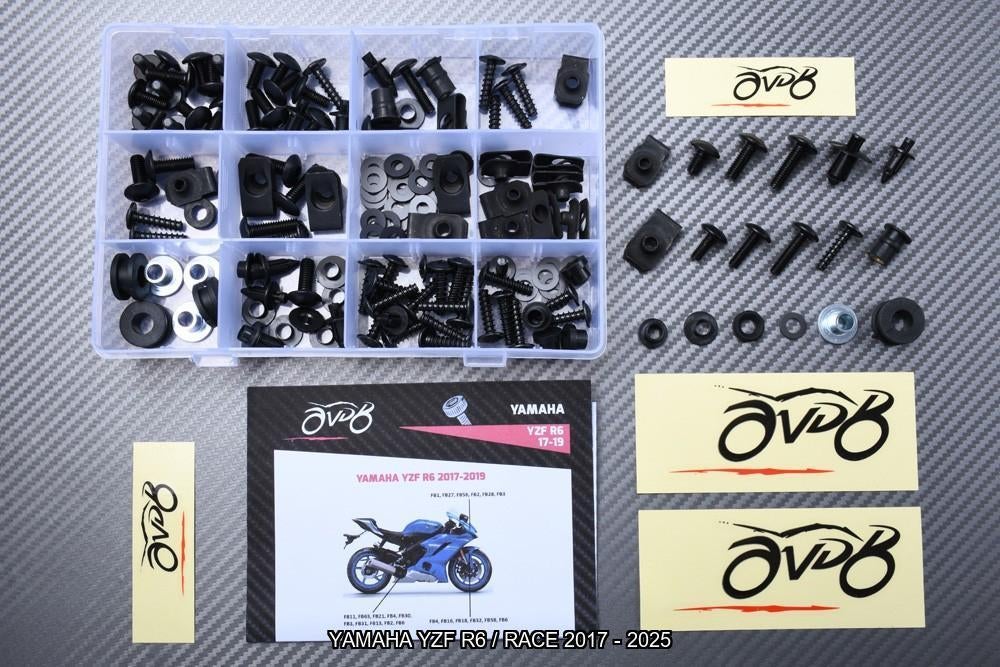 Kuip bouten set voor YAMAHA YZF R6 / RACE 2017 2025, Ophalen of Verzenden, Nieuw