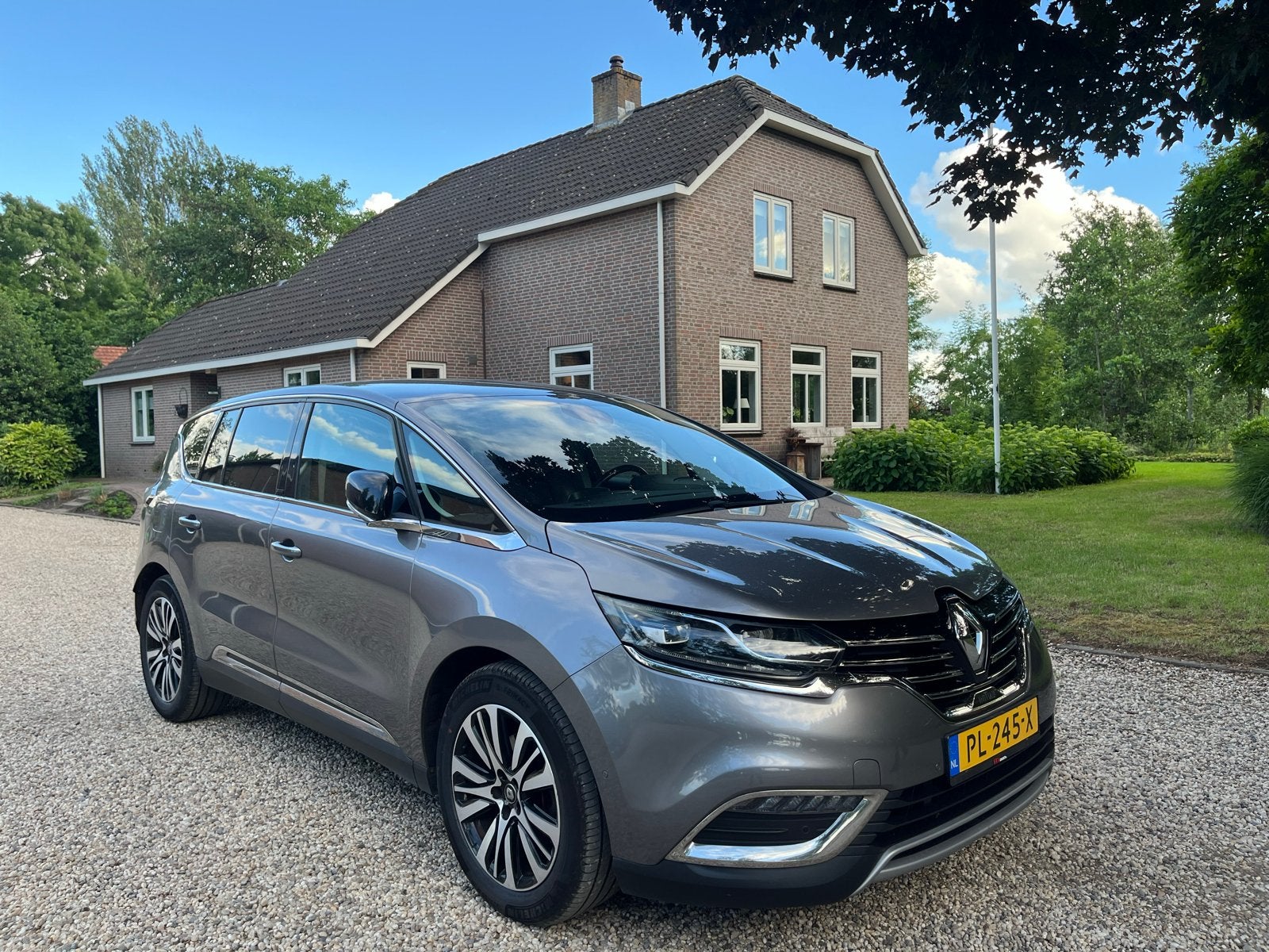 Renault Espace 1.6 DCI 118KW 2016 Grijs, Auto's, 4 cilinders, 2000 kg, 160 pk, 7 stoelen